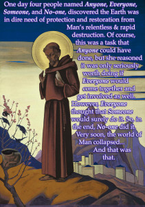 St. Francis - Nicholas Roerich